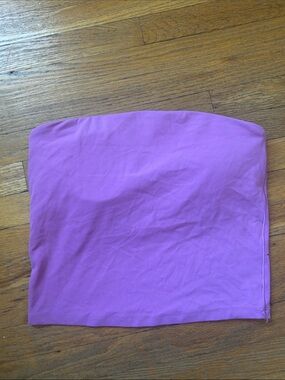 aerie Lavender Pink Strapless Tube Crop Top